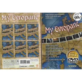 DVD film My Evropané, 15.-20. století (6DVD)