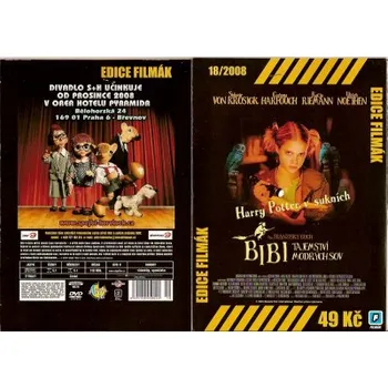 DVD film Bibi: Tajemství modrých sov DVD (Harry Potter v sukních)