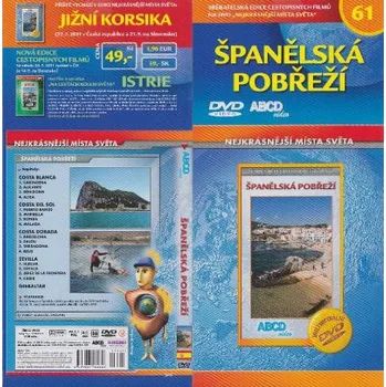 DVD film Španělská pobřeží DVD cestopis