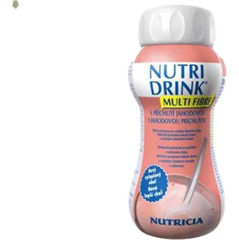 Speciální výživa Nutricia Nutridrink Multi Fibre s jahodou 1 x 200 ml