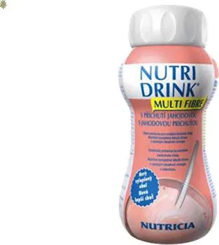 Speciální výživa Nutricia Nutridrink Multi Fibre s jahodou 1 x 200 ml