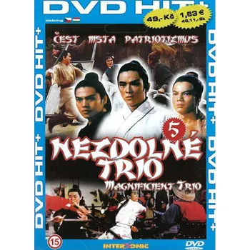 DVD film Nezdolné trio DVD