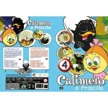 DVD film Calimero a Priscilla 4 DVD