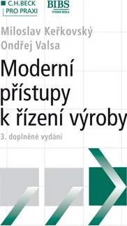 Moderní přístupy k řízení výroby 2. vydání - Miloslav Keřkovský