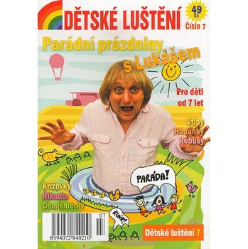 Kniha Dětské luštění 7 - Prázdniny s Lukášem