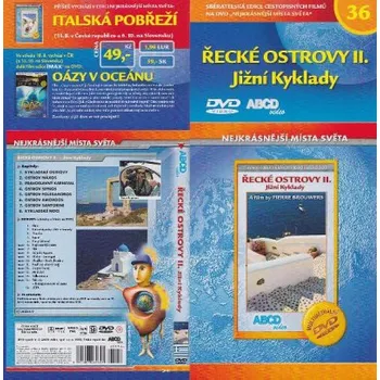DVD film Řecké ostrovy II j. Kyklady DVD