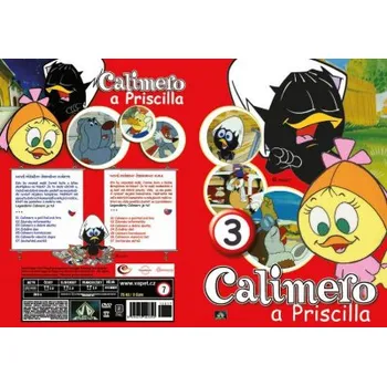 DVD film Calimero a Priscilla 3 DVD