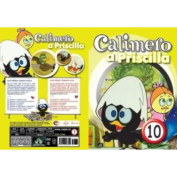 DVD film Calimero a Priscilla 10 DVD