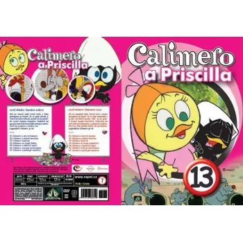 DVD film Calimero a Priscilla 13 DVD
