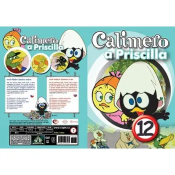 DVD film Calimero a Priscilla 12 DVD