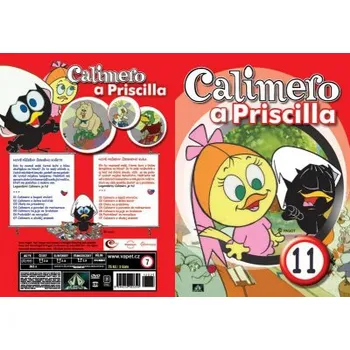 DVD film Calimero a Priscilla 11 DVD