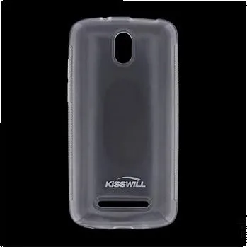 Pouzdro na mobilní telefon Kisswill TPU Pouzdro Transparent pro Desire 500