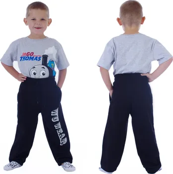 Dětské tepláky černé WU WEAR