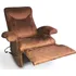 Masážní křeslo Tempo Kondela Suarez relaxační křeslo, hnědé