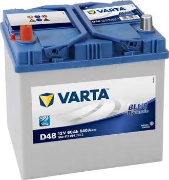 Autobaterie Varta Blue Dynamic D48 Asia 12V 60Ah 540A