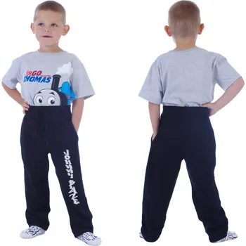 Dětské tepláky černé JOHNNY BLAZE