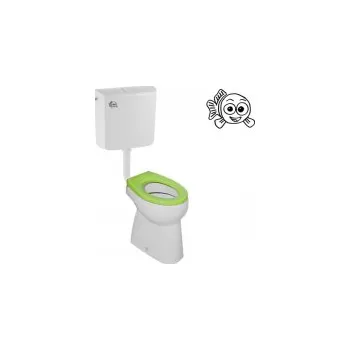 Klozet Stojící WC komplet BABY odpad spodní