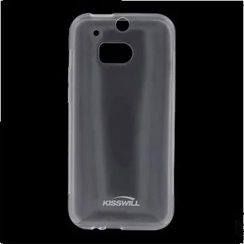 Pouzdro na mobilní telefon Kisswill TPU Pouzdro Transparent pro HTC M8 / M8S One 2
