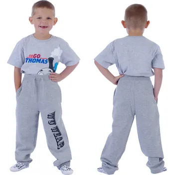 Dětské tepláky šedé WU WEAR