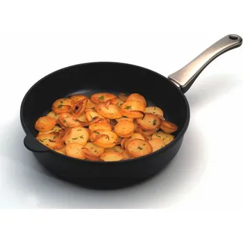 Pánev plasma titanová pánev Harecker 24 cm 7 hluboká + víko