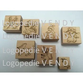 Dětské razítko L.V. O veliké řepě - sada razítek