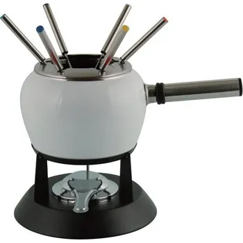 Fondue 11 dílné fondue Eva bílá smalt 07 00 32