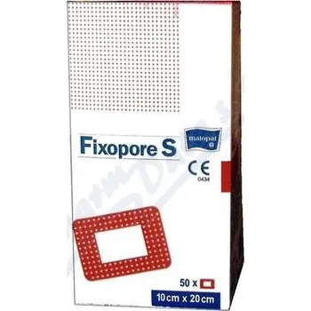 Náplast Fixopore S 10 x 20 cm á 50 ks sterilní náplast