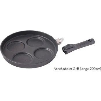 Pečicí pánev lívanečník BAF Gigant s odnímatelnou ručkou i na indukci