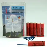 Klima raketový motor D3-0 (6ks)