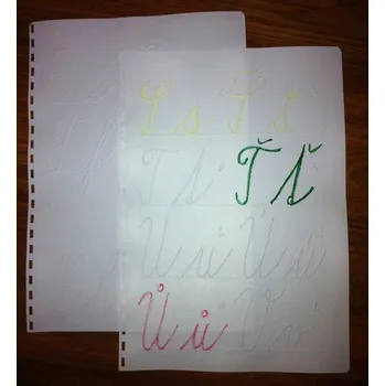 Český jazyk nakladatelství D+H Abeceda psacích písmen