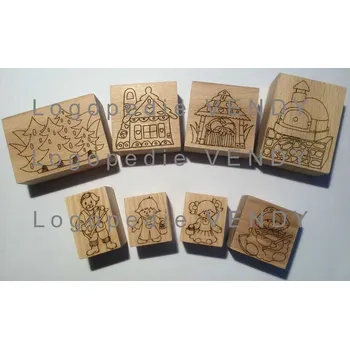 Dětské razítko L.V. Perníková chaloupka - základní sada razítek