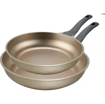 Pánev keramická pánev 24+28 cm IMPERA gold indukce