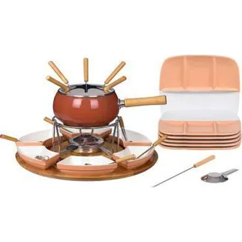 Fondue fondue EVA losos acciaio smaltato 31 dílů 070178