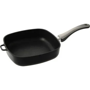 Pánev plasma titanová pánev s ručkou Harecker 24x24x7 + víko