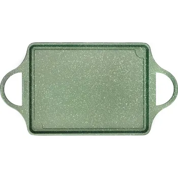 Pečicí pánev zdravá grilovací deska s povrchem vodního kamene 46x25 cm Dr. Gr