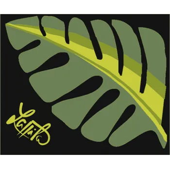 Koupelnová předložka Grund Leaf zelená 50x60 cm