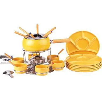 Fondue fondue EVA žlutá giallo lucido 29 dílů 070636