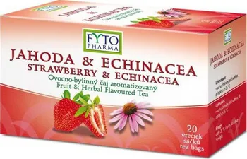 Čaj Fytopharma Ovocno-bylinný čaj Jahoda +Echin. 20x2g