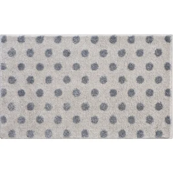 Koupelnová předložka Grund Bindu světle šedá-stříbrná 60x100 cm