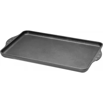Kuchyňský gril profesionální titanová grilovací deska SKK 43x28 hladká