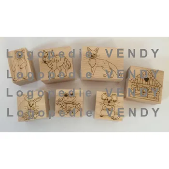 Dětské razítko L.V. Boudo, budko - sada razítek