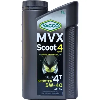 Motorový olej Yacco MVX Scoot 4 Synth 5W-40 1 l