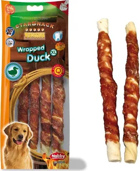 Pamlsek pro psa Nobby Starsnack Barbecue Wrapped Duck