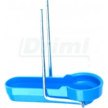 napáječka pro hospodářská zvířata Plastová napáječka s drátěným držákem na pivní láhev pro kanárky