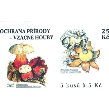 Poštovní známka (2000) ZS 81 - Česká pošta - Ochrana přírody - Vzácné houby