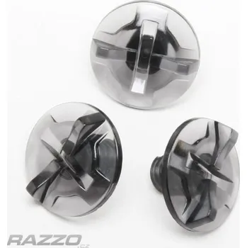 Helma na motorku Sada šroubků kšiltu Shoei VFX-W / VFX-WR Visor Screw Set Smoke