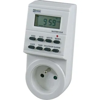 Spínací hodiny EMOS Digitální spínací zásuvka TS-EF1