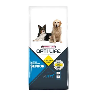 Krmivo pro psa Opti Life Senior Medium/Maxi 12,5 kg