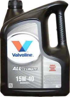 Motorový olej Valvoline All Clomate 15W40 4 L