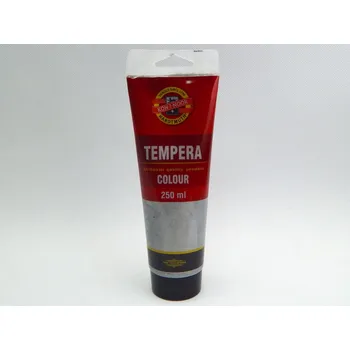 Vodová barva temperové barvy 250ml, stříbrná